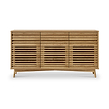 Kari-oak-3-door-3-drawer-sideboard-light-stain from Roseland Furniture