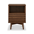 Kari-oak-slim-bedside-dark-stain from Roseland Furniture