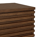 Kari-oak-4-drawer-chest-dark-stain from Roseland Furniture