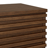 Kari-oak-6-drawer-chest-dark-stain from Roseland Furniture