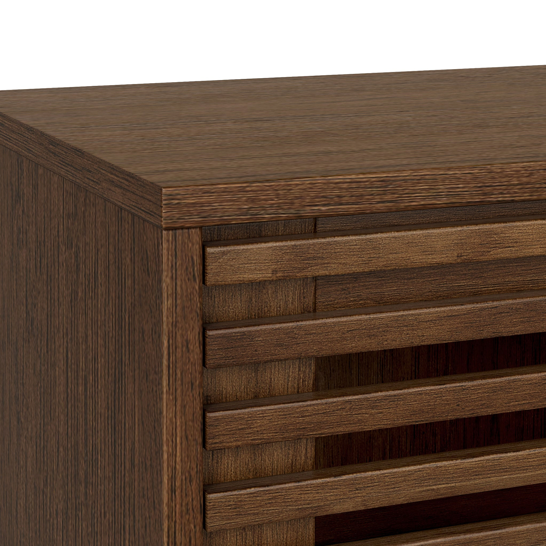 Kari-oak-150cm-wide-tv-unit-dark-stain from Roseland Furniture