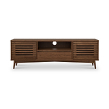 Kari-oak-150cm-wide-tv-unit-dark-stain from Roseland Furniture