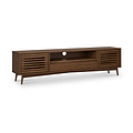 Kari-oak-190cm-extra-wide-tv-unit-dark-stain from Roseland Furniture