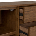 Kari-oak-2-door-sideboard-dark-stain from Roseland Furniture
