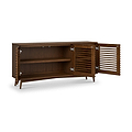 Kari-oak-3-door-sideboard-dark-stain from Roseland Furniture