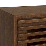 Kari-oak-3-door-sideboard-dark-stain from Roseland Furniture