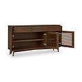 Kari-oak-3-door-3-drawer-sideboard-dark-stain from Roseland Furniture
