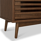 Kari-oak-3-door-3-drawer-sideboard-dark-stain from Roseland Furniture