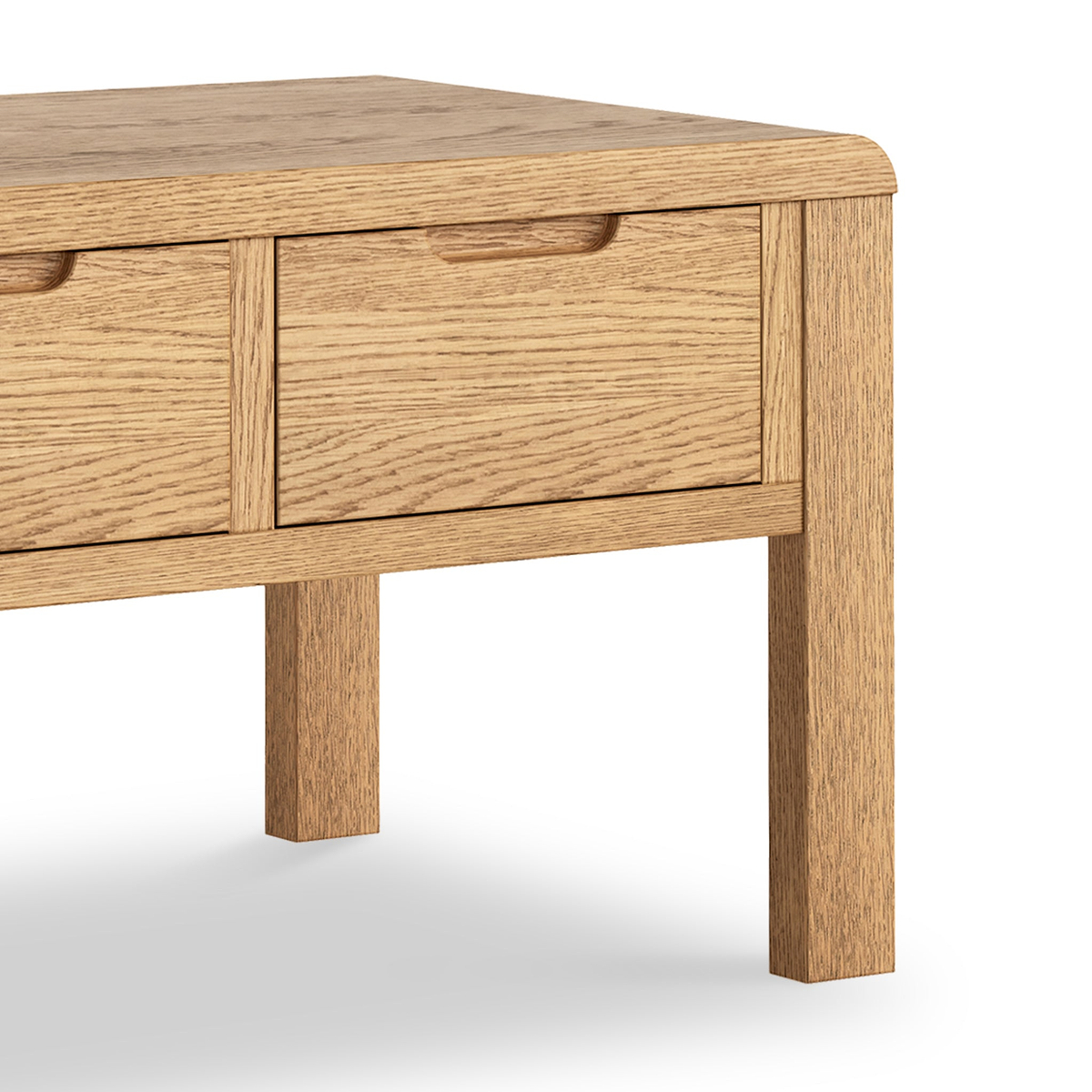 Penryn Oak 2 Drawer Coffee Table from Roseland Furniture