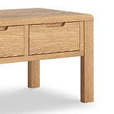Penryn Oak 2 Drawer Coffee Table from Roseland Furniture