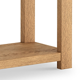 Penryn Oak 95cm Console Table from Roseland Furniture