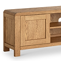 Penryn Oak 160cm TV Unit from Roseland Furniture