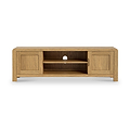 Penryn Oak 160cm TV Unit from Roseland Furniture