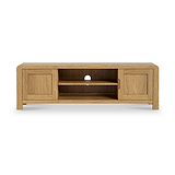 Penryn Oak 160cm TV Unit from Roseland Furniture