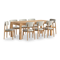 Penryn Oak 150-200cm Extending Dining Table from Roseland Furniture