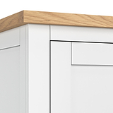 Farrow XL Double Wardrobe with Drawer from Roseland Furniture