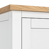 Farrow XL Triple Wardrobe with 2 Drawers from Roseland Furniture