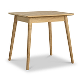 Flintham Oak 80cm Bistro Dining Table Dims from Roseland Furniture