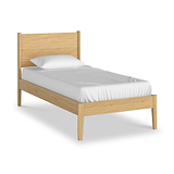 Cavell Oak Bedframe Single Natural  from Roseland Furniture