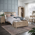 Trelan Washed Oak Bed Frame from Roseland Furniture