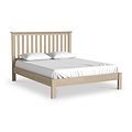 Trelan Washed Oak Bed Frame King from Roseland Furniture