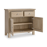 Farrow Oak 2 Door Small Sideboard from Roseland Furniture