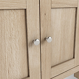 Farrow Oak 2 Door Small Sideboard from Roseland Furniture