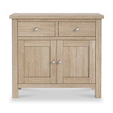 Farrow Oak 2 Door Small Sideboard from Roseland Furniture