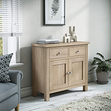 Farrow-Oak-2-Door-Small-Sideboard from Roseland Furniture