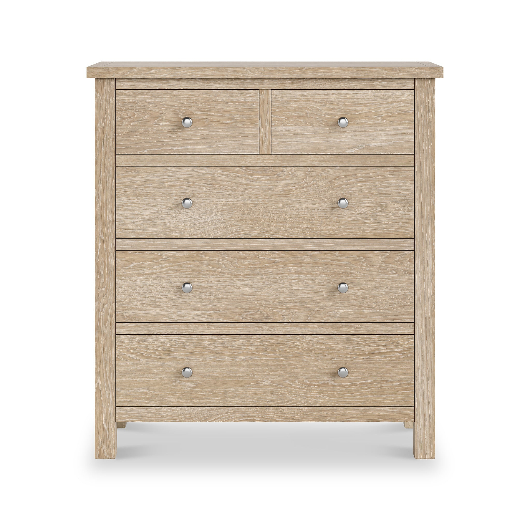 Farrow Oak XL 2 over 3 Drawer Chest from Roseland Furniture