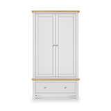 Farrow XL Double Wardrobe with Drawer from Roseland Furniture