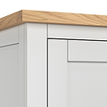 Farrow XL Triple Wardrobe with 2 Drawers from Roseland Furniture