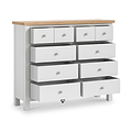 Farrow 4 over 6 Drawer Chest from Roseland Furniture