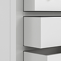 Farrow 4 over 6 Drawer Chest from Roseland Furniture