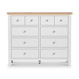 Farrow 4 over 6 Drawer Chest from Roseland Furniture