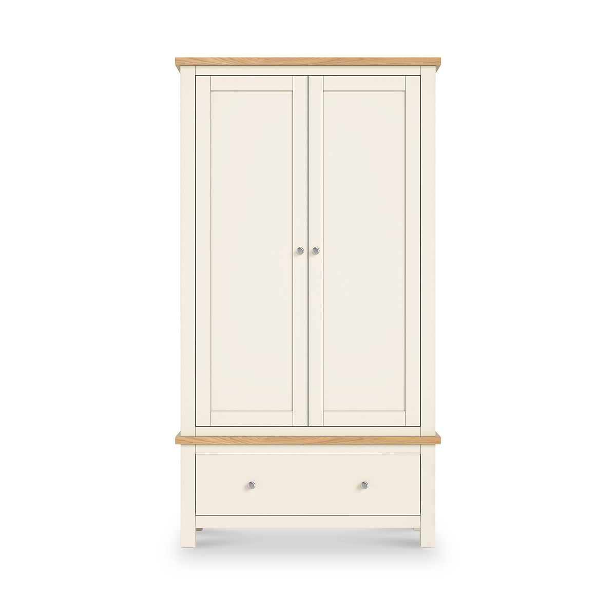 Farrow XL Double Wardrobe with Drawer from Roseland Furniture