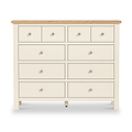 Farrow 4 over 6 Drawer Chest from Roseland Furniture