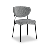 Fierro Boucle Dining Chair Grey from Roseland Furniture
