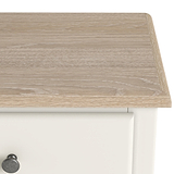 Celine Coconut White Oak Top 6 Drawer Chest from Roseland Furniture