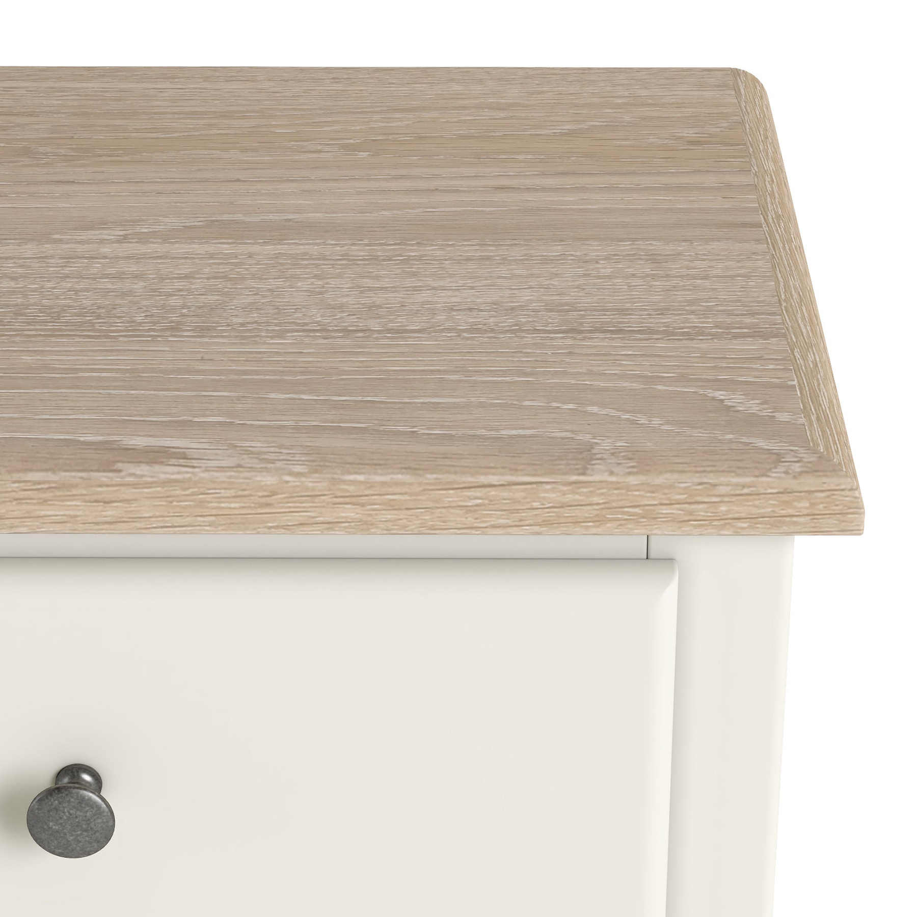Celine Coconut White Oak Top Small Sideboard from Roseland Furniture