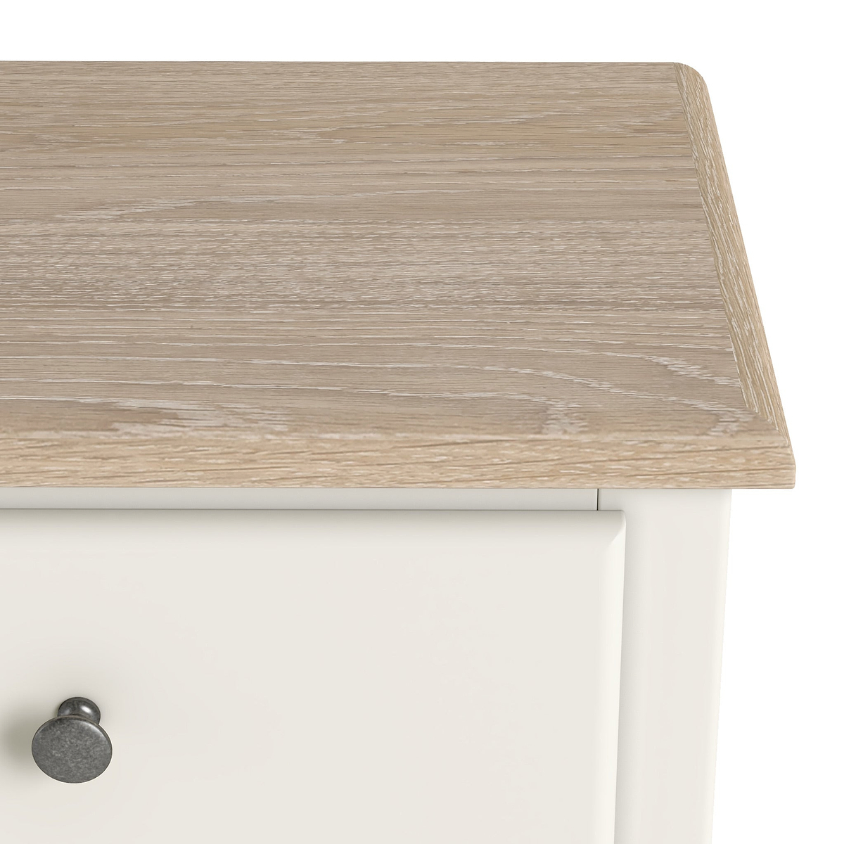 Celine Coconut White Oak Top Large Sideboard from Roseland Furniture