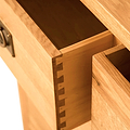 Lanner Oak Console Table by Roseland Furniture