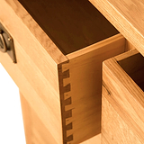 Lanner Oak Console Table by Roseland Furniture