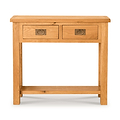 Lanner Oak Console Table by Roseland Furniture