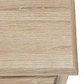 Celine Washed Oak 2 Drawer Bedside from Roseland Furniture