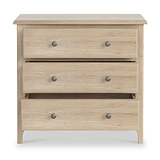 Celine Washed Oak 3 Drawer Chest from Roseland Furniture
