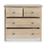 Celine Washed Oak 2 Over 2 Drawer Chest from Roseland Furniture