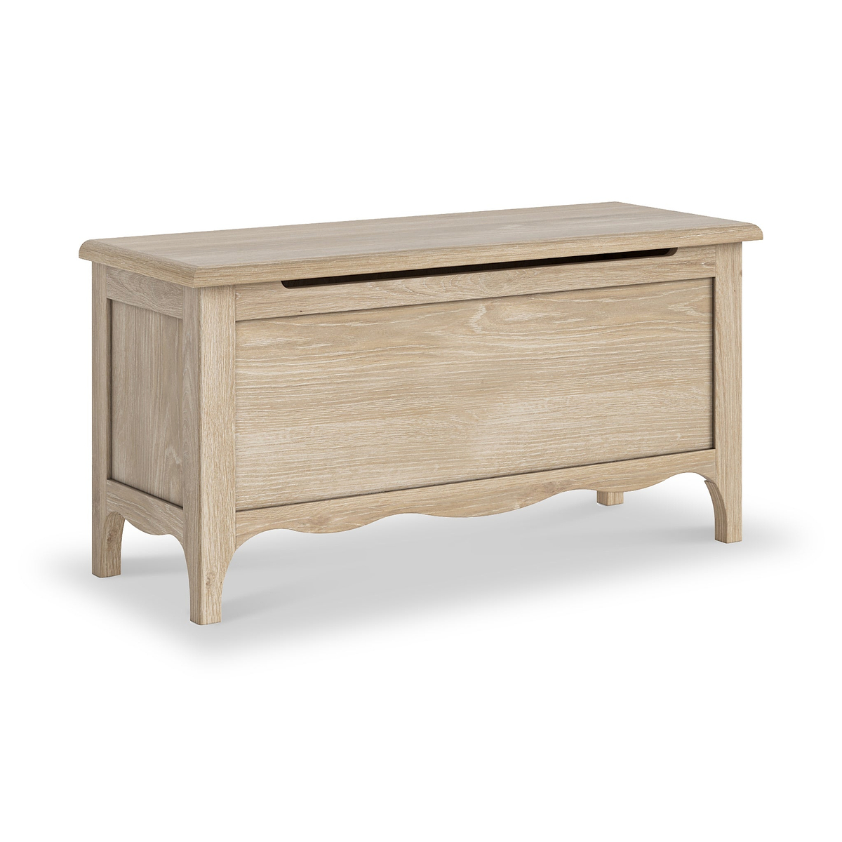 Celine Washed Oak Blanket Box from Roseland Furniture