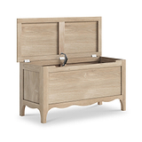 Celine Washed Oak Blanket Box from Roseland Furniture