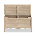 Celine Washed Oak Blanket Box from Roseland Furniture